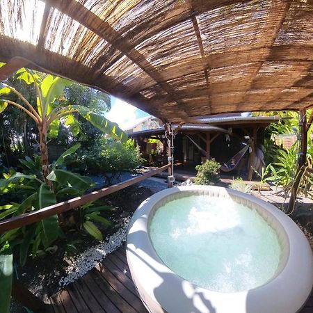 סן-פרנסואה Kaz Creole Aventure Tropicale Insolite, Fibre, Jardin Et Jacuzzi Prives מראה חיצוני תמונה