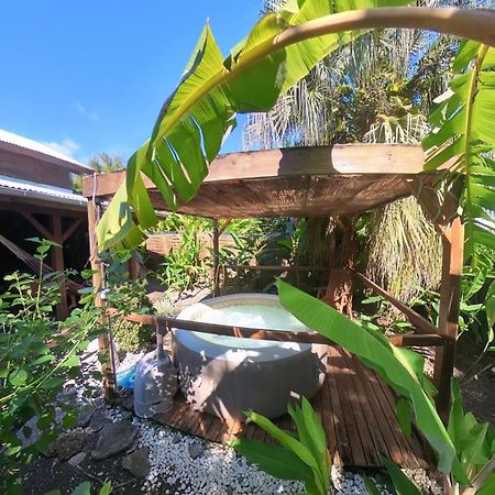 סן-פרנסואה Kaz Creole Aventure Tropicale Insolite, Fibre, Jardin Et Jacuzzi Prives מראה חיצוני תמונה