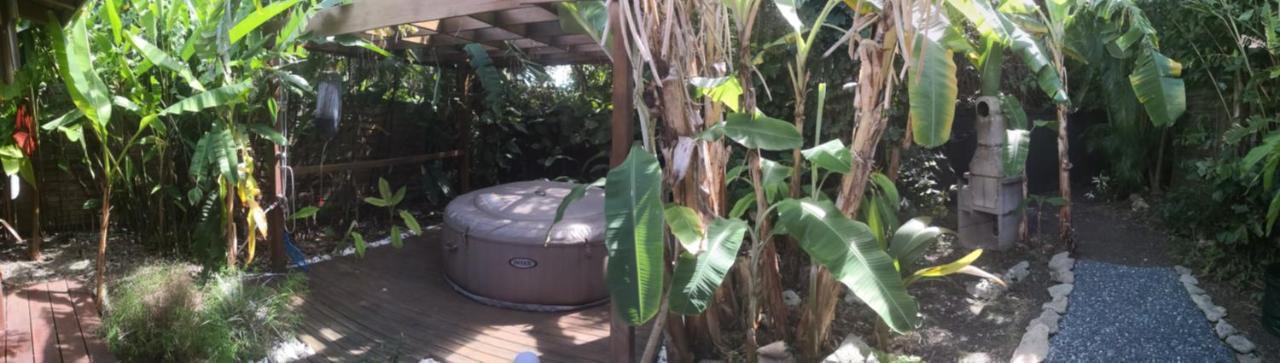 סן-פרנסואה Kaz Creole Aventure Tropicale Insolite, Fibre, Jardin Et Jacuzzi Prives מראה חיצוני תמונה