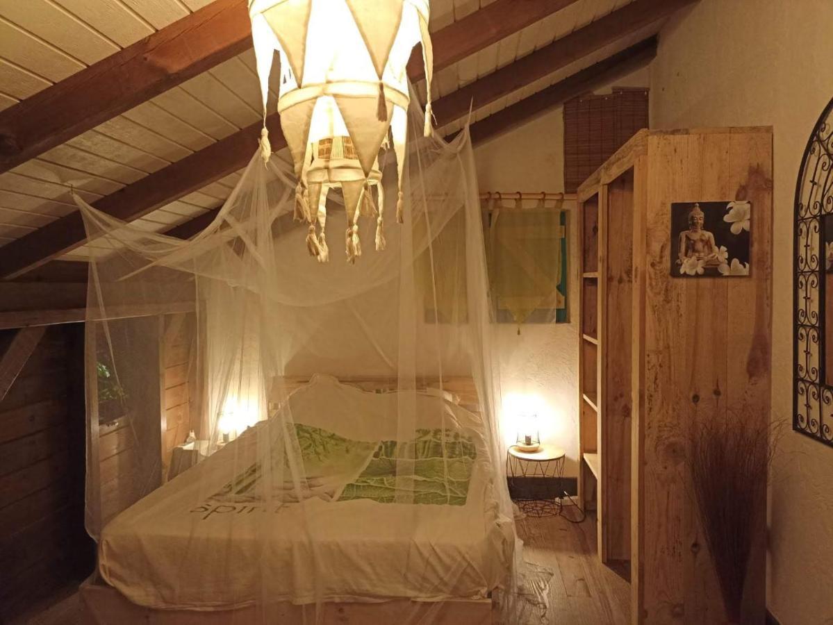 סן-פרנסואה Kaz Creole Aventure Tropicale Insolite, Fibre, Jardin Et Jacuzzi Prives מראה חיצוני תמונה