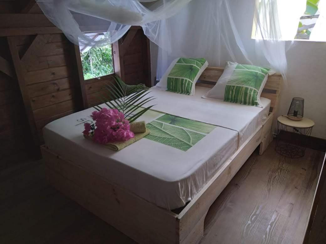 סן-פרנסואה Kaz Creole Aventure Tropicale Insolite, Fibre, Jardin Et Jacuzzi Prives מראה חיצוני תמונה
