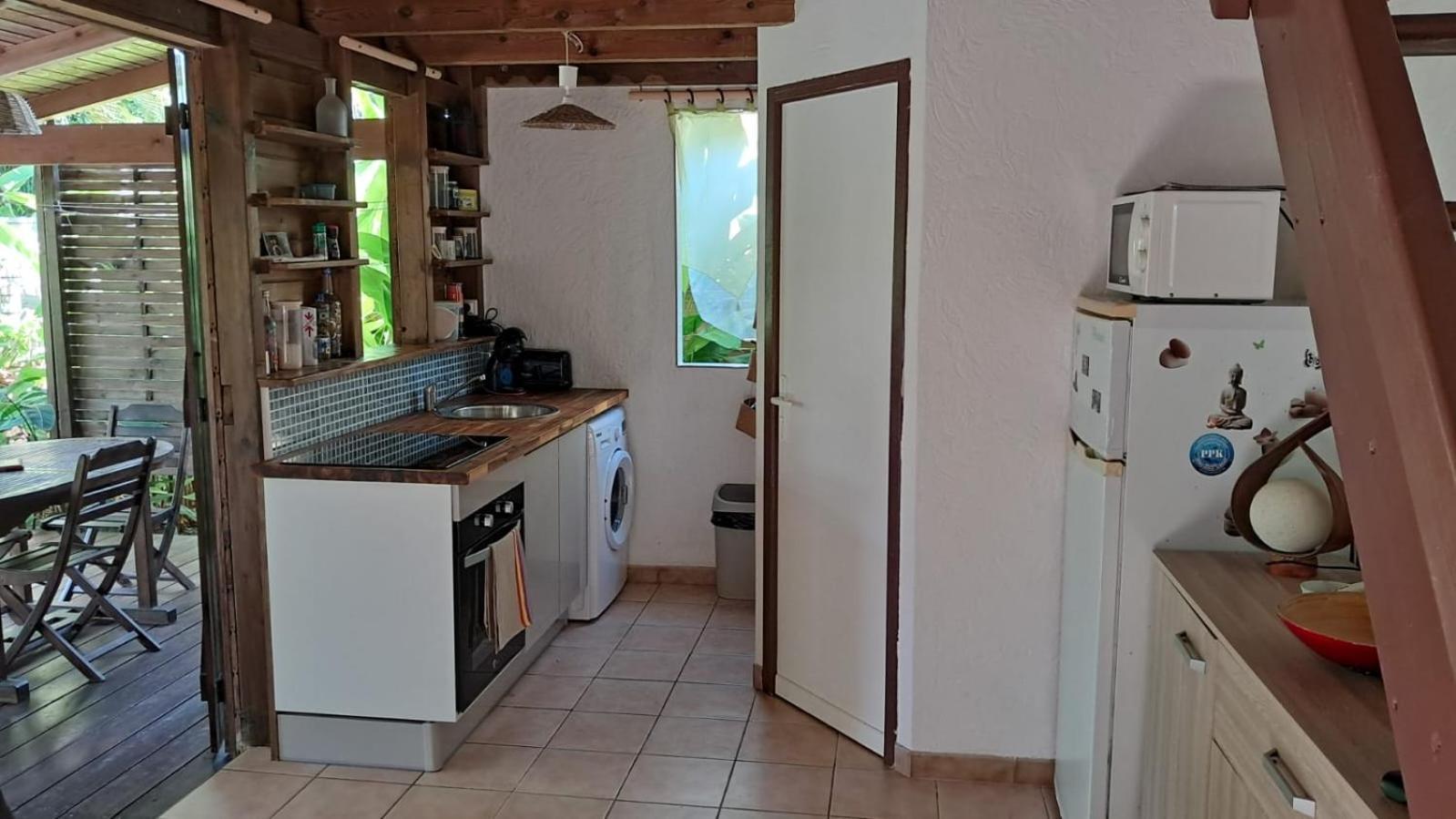 סן-פרנסואה Kaz Creole Aventure Tropicale Insolite, Fibre, Jardin Et Jacuzzi Prives מראה חיצוני תמונה