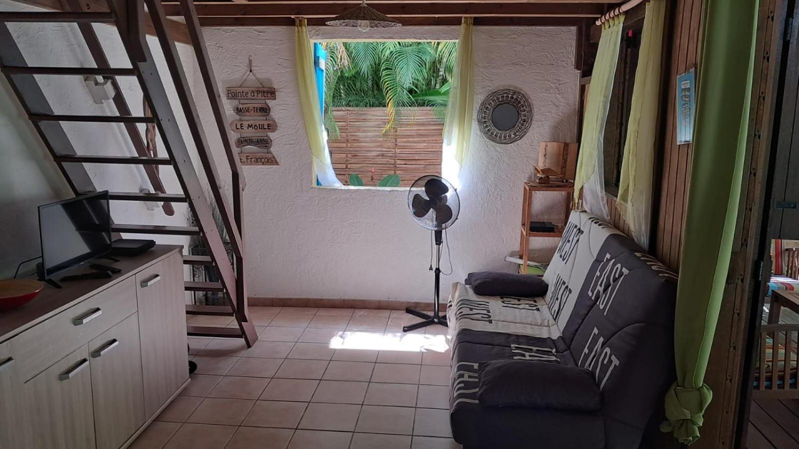 סן-פרנסואה Kaz Creole Aventure Tropicale Insolite, Fibre, Jardin Et Jacuzzi Prives מראה חיצוני תמונה